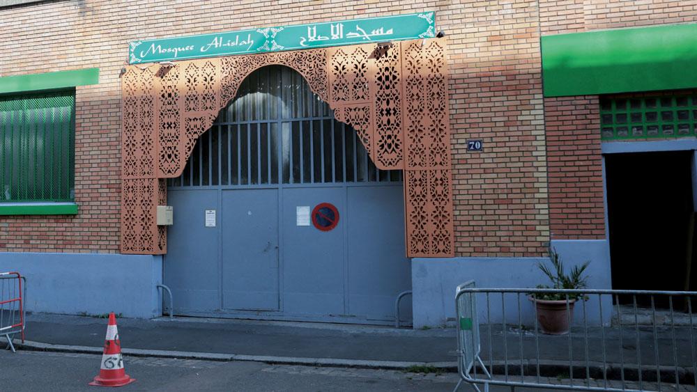 Bild: Das Eingangstor einer Moschee.