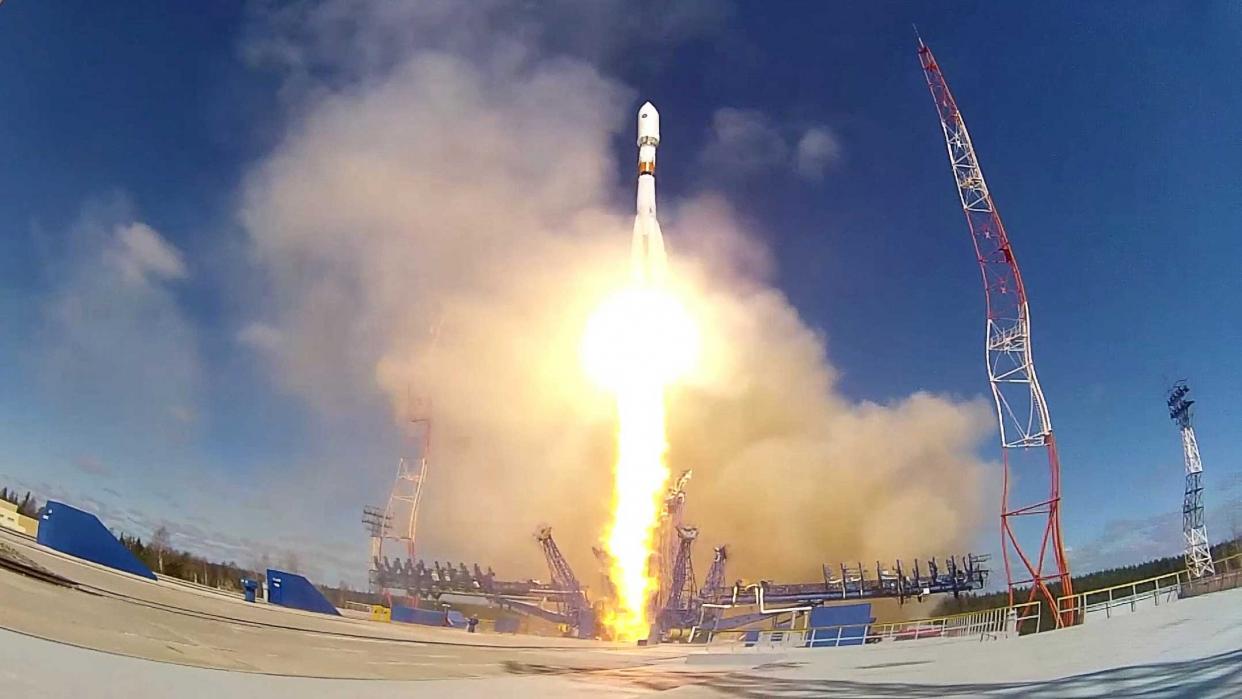 Bild: Reketenstart in Russland
