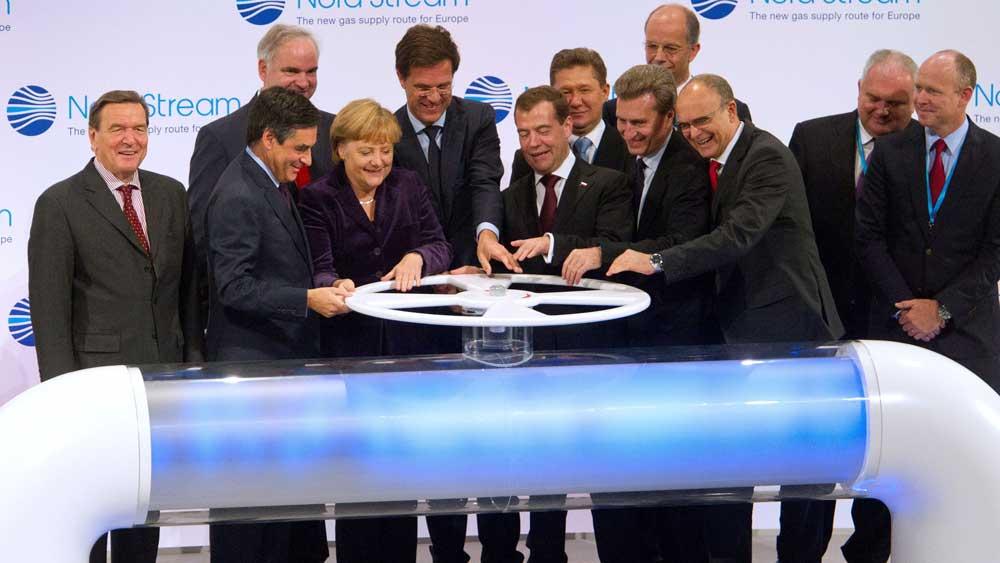 Bild: Feierliche Eröffnung von Nord Stream 1