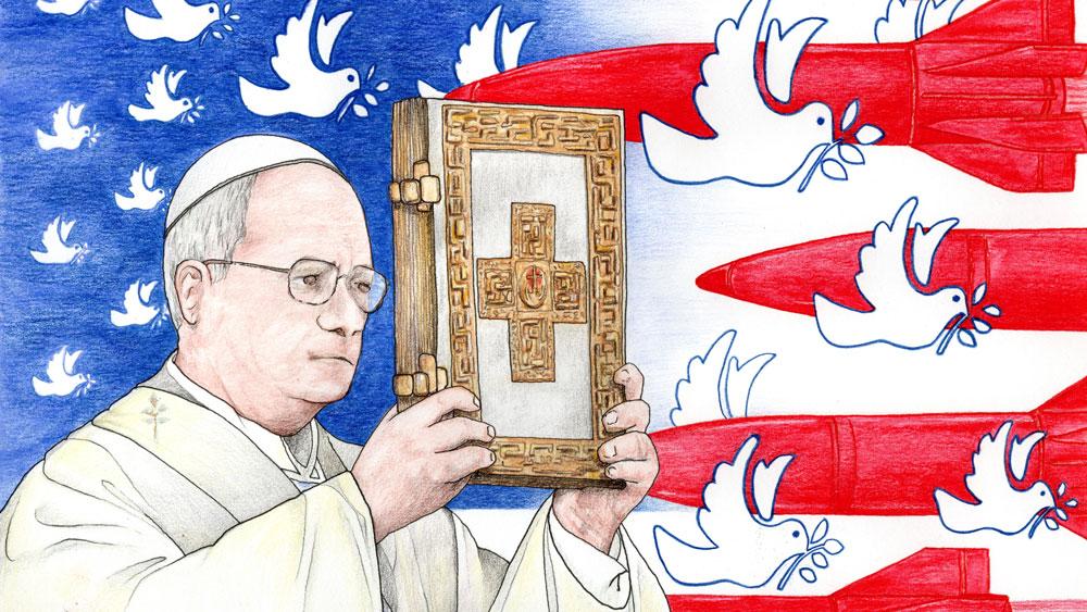 Bild: Illustration von Papst Leo XIV.