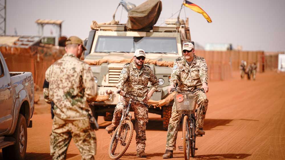 Bild: Deutsche Soldaten in Mali