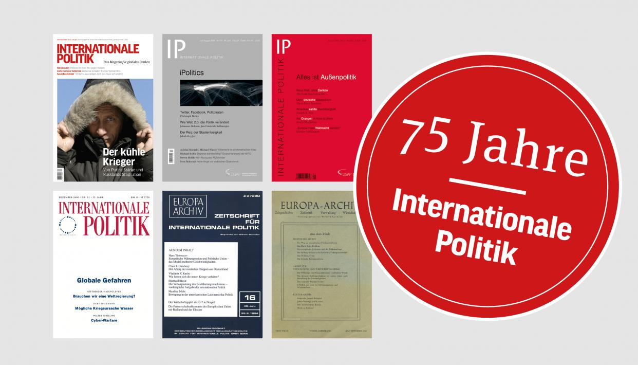 Bild: Diverse Cover der IP aus 75 Jahren
