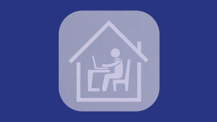 Bild: Icon Mensch zuhause