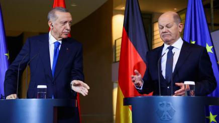 Bild: Scholz und Erdogan