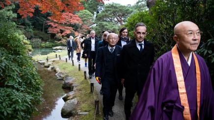 Bild: Außenminister Maas am Rande des G20 Gipfels in Japan