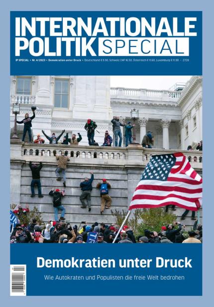 Bild: Cover des IP Special 04/2023, Demokratien unter Druck