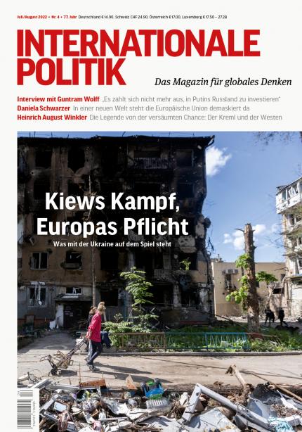 Bild: Cover der IP 04-2022, Kiews Kampf, Europas Pflicht
